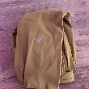 Yellow lululemon pants